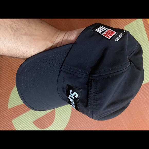 Supreme Trail Camp Cap Black - Picture 5 of 6